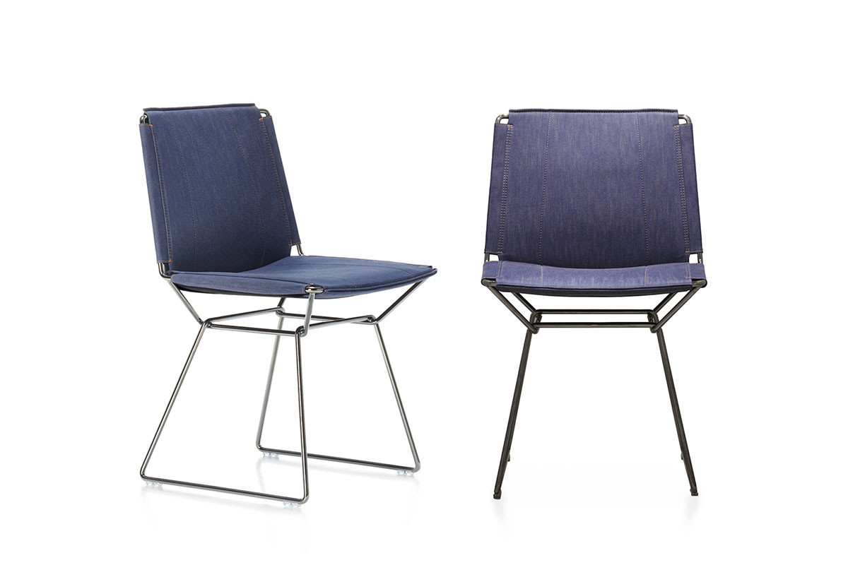 Neil Denim Chair